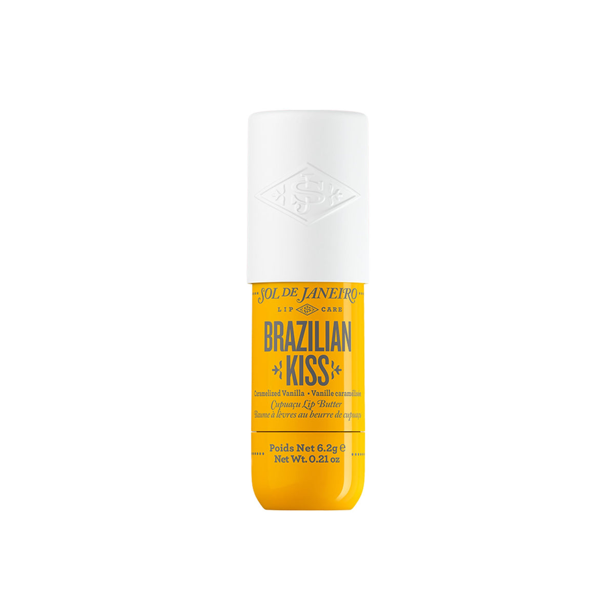 Sol de Janeiro Brazilian Kiss Vegan Lip Butter Balm front view