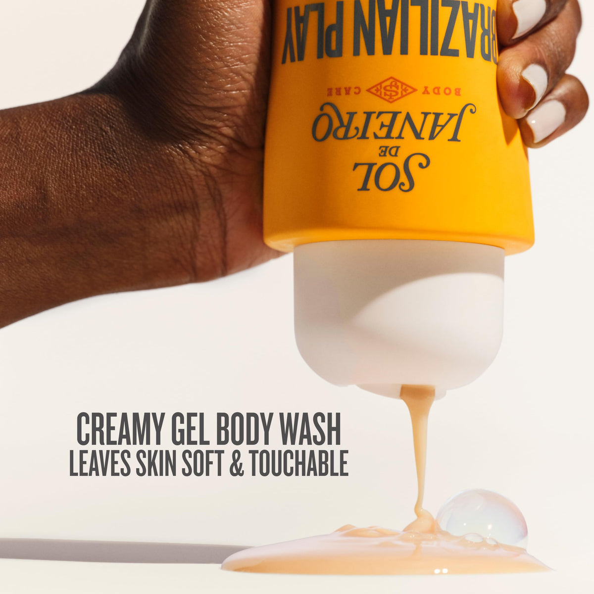 Sol de Janeiro Brazilian Play Body Wash 385mL side view showing packaging
