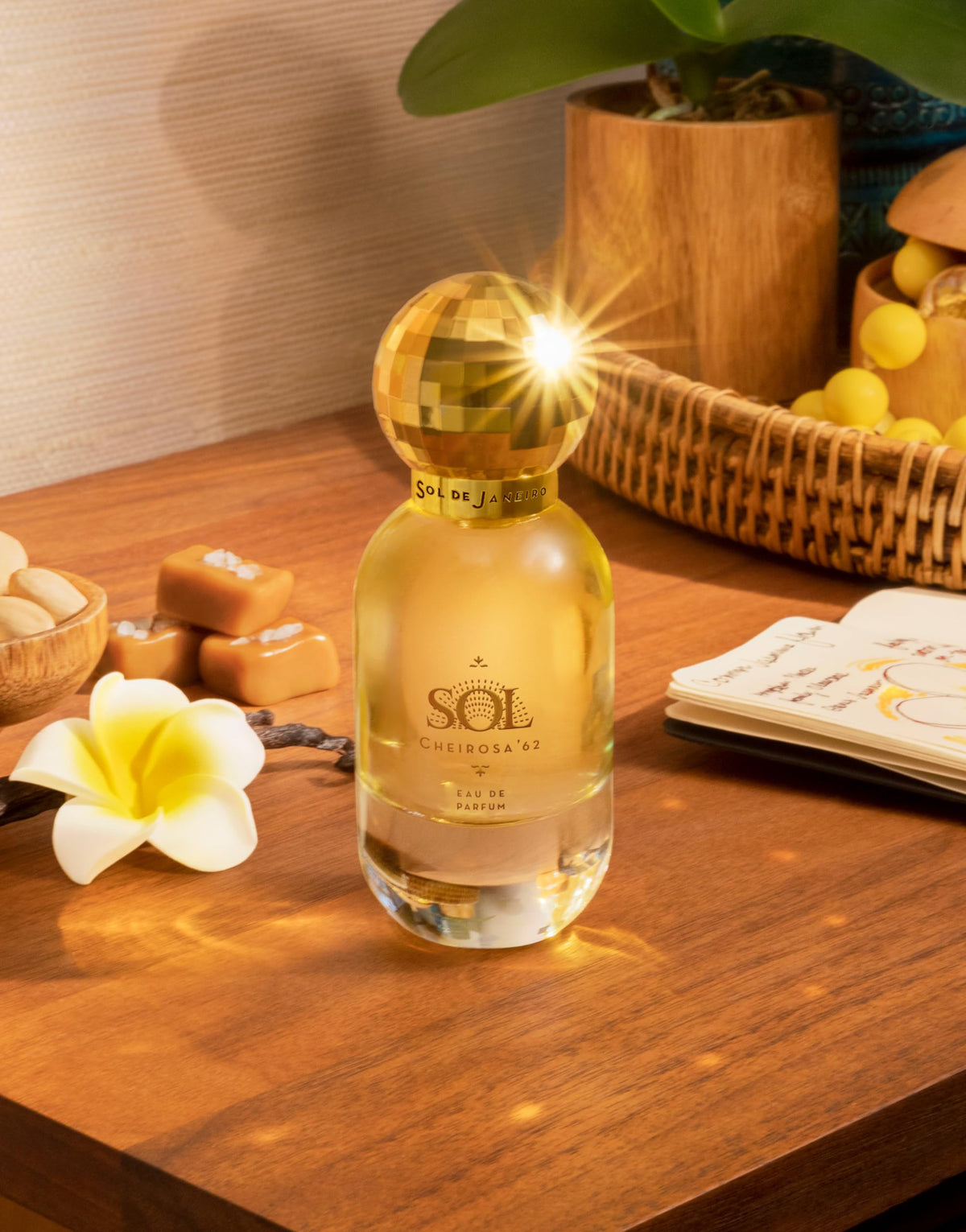 Sol de Janeiro Cheirosa 62 Eau de Parfum bottle with packaging