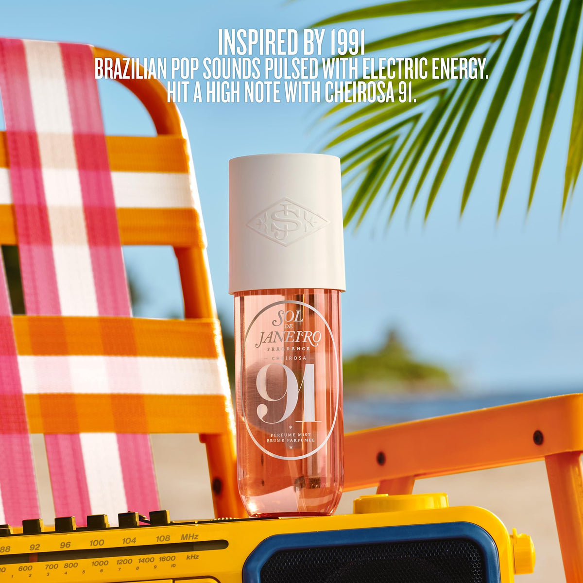 Sol de Janeiro Cheirosa 91 Hair & Body Fragrance Mist 240mL with travel-friendly size