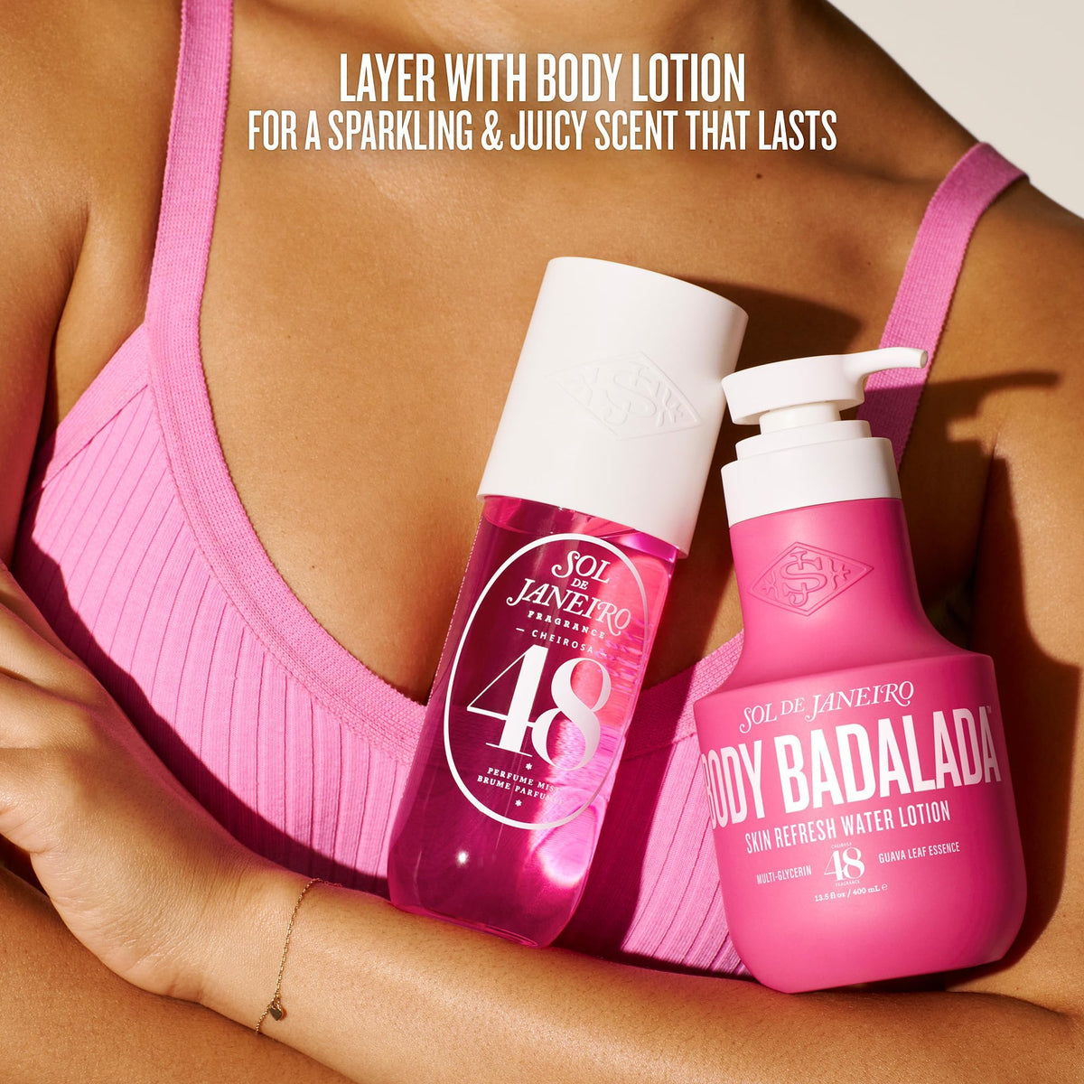 Sol de Janeiro Cheirosa Hair & Body Mist in lifestyle setting