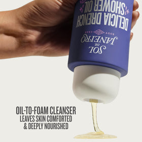 Sol de Janeiro Delícia Drench Shower Oil 13 fl oz back view