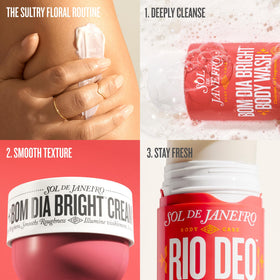 Sol de Janeiro Rio Deo Cheirosa 40 Deodorant Refill on a vanity