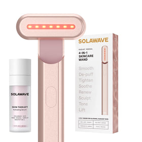 Solawave 4-in-1 Red Light Therapy Wand front view
