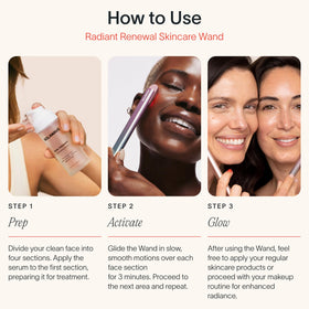 Solawave Skin Therapy Activating Serum bottle with dropper