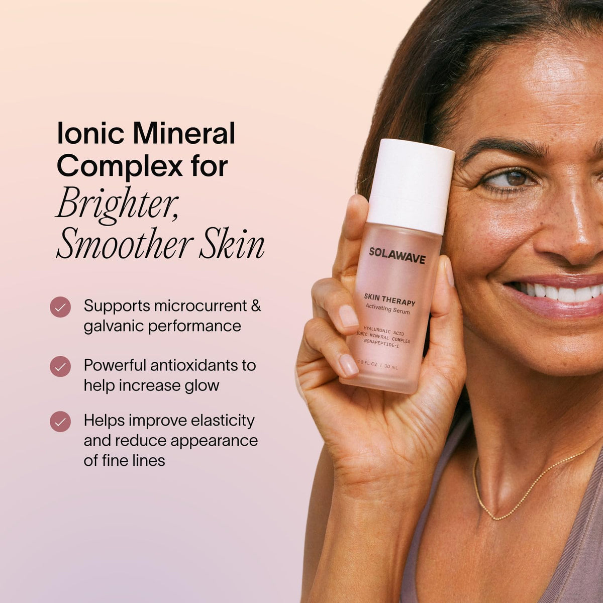 Solawave Skin Therapy Activating Serum lifestyle scene