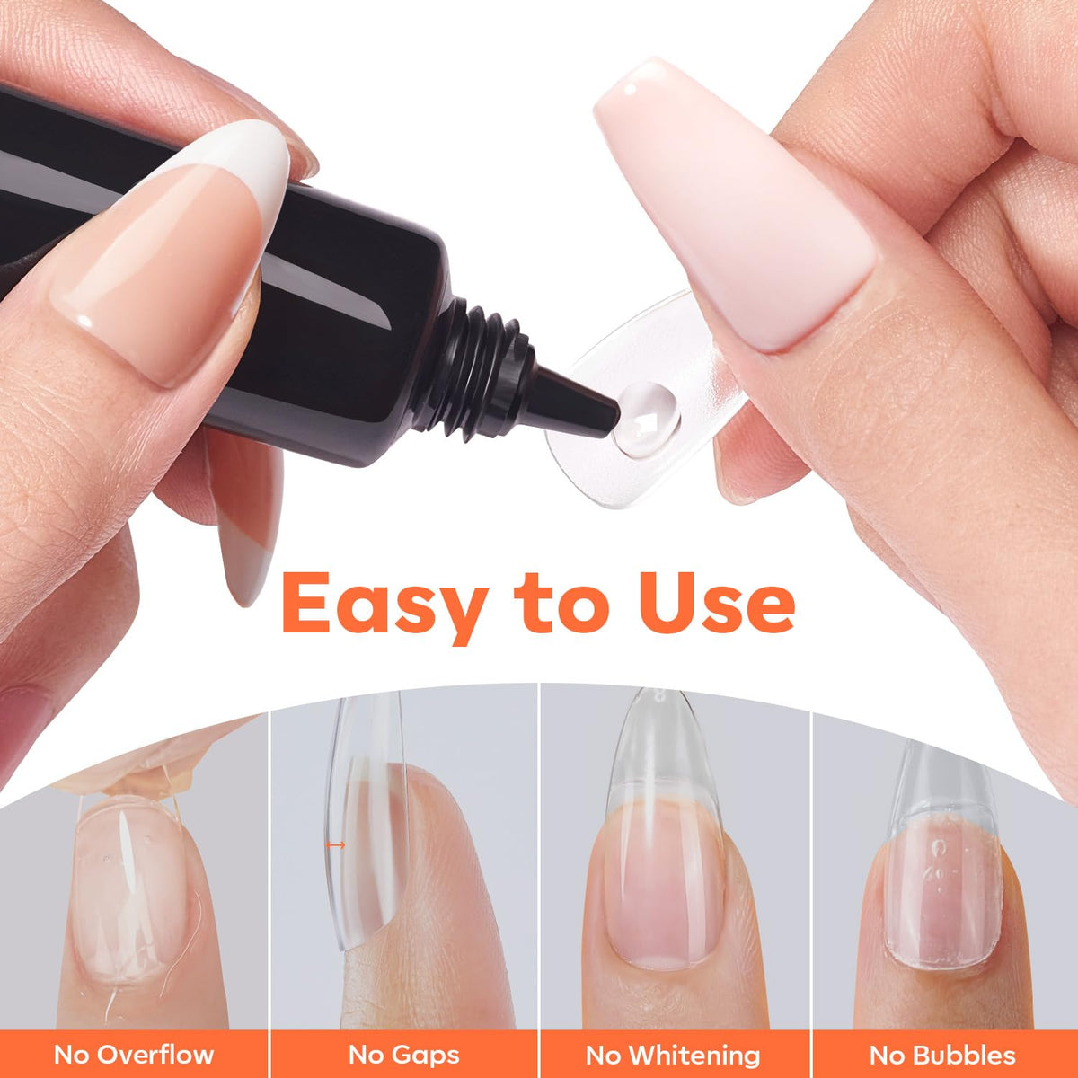 solid nail glue gel included in modelones kit