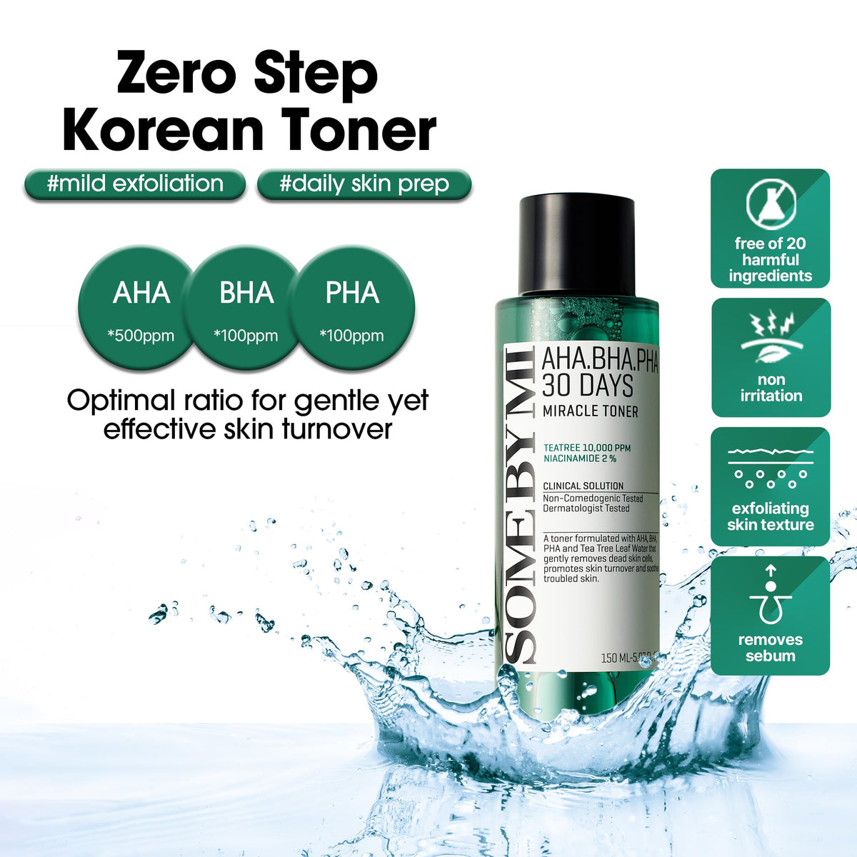 SOME BY MI AHA BHA PHA 30 Days Miracle Toner side view