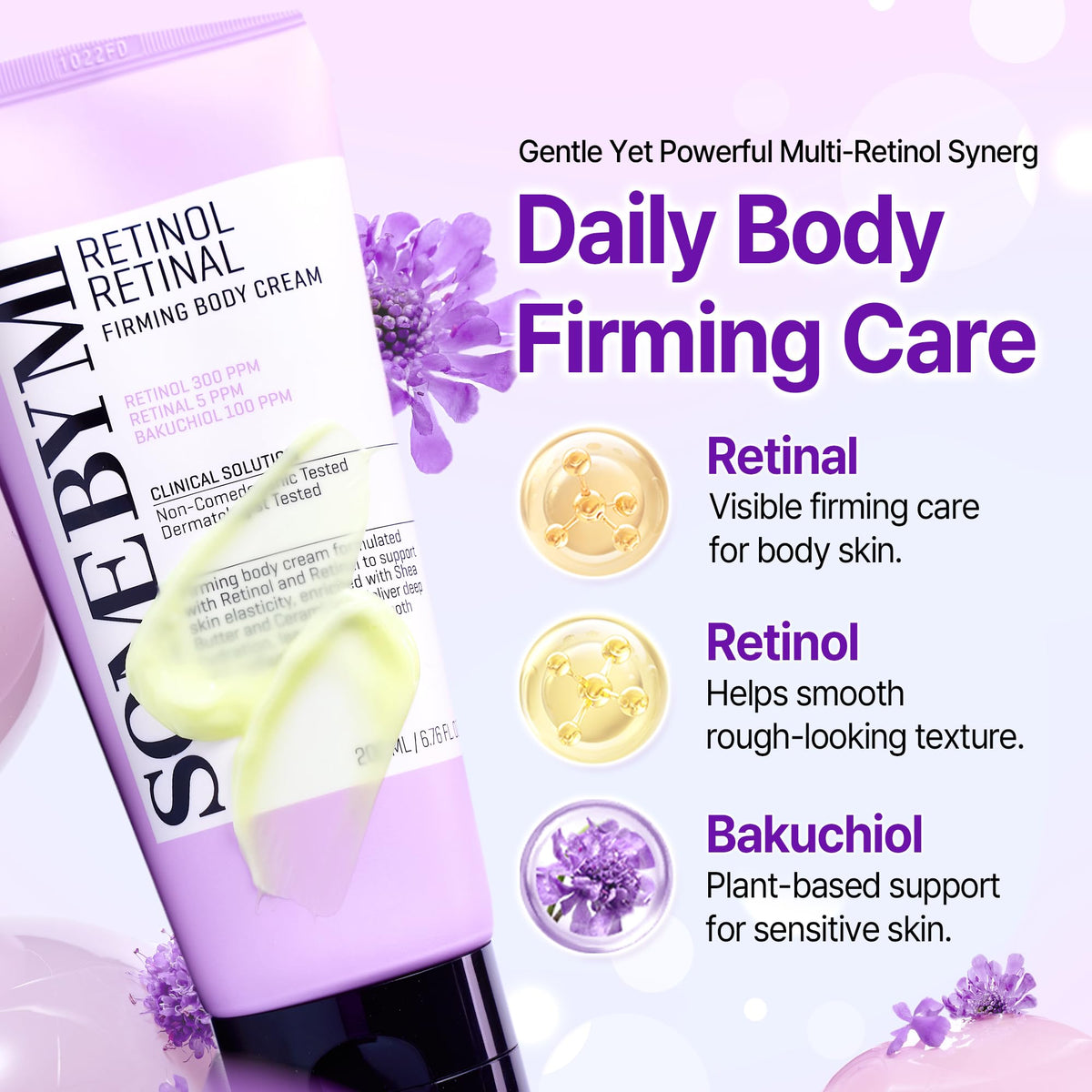SOME BY MI Retinol Firming Body Cream texture close-up