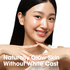 SOME BY MI V10 Hyal Air Fit Sunscreen SPF 50 texture on skin