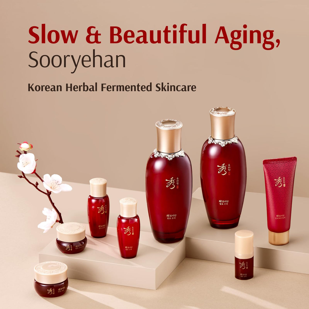 Sooryehan Fermented Eye Cream and Cream close-up