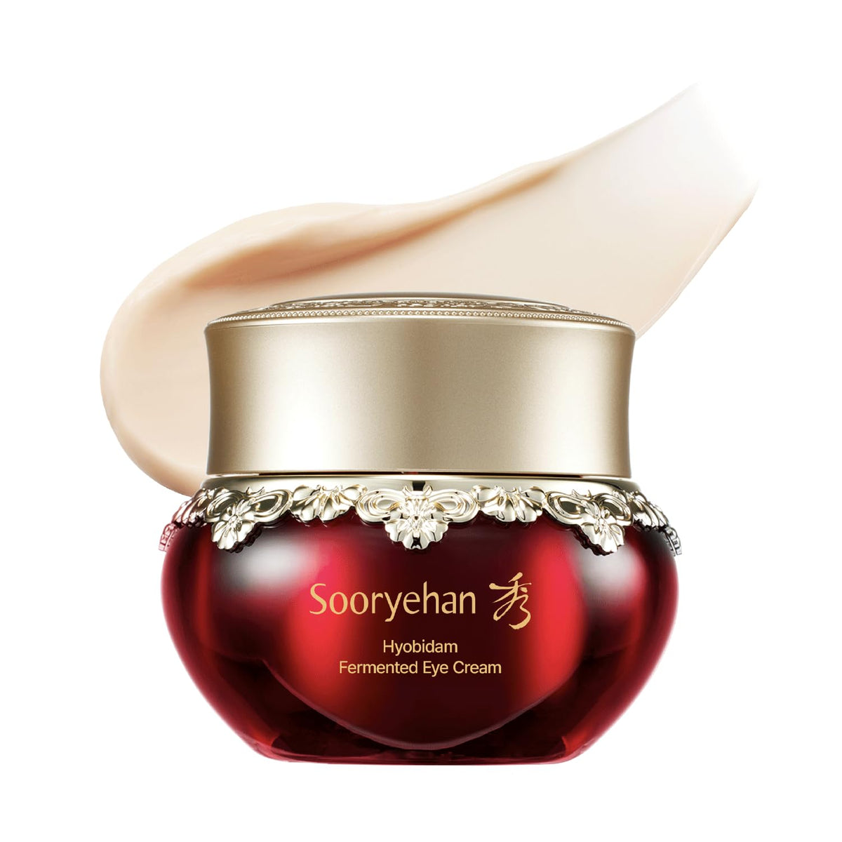 Sooryehan Hyobidam Fermented Eye Cream front view with packaging