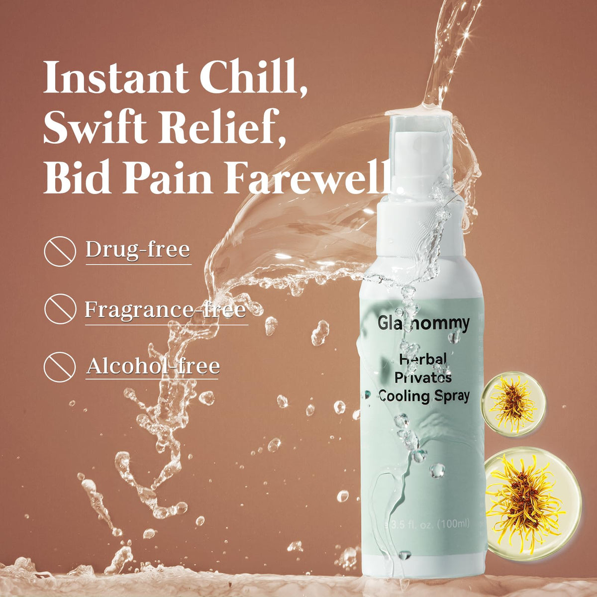 Soothing Spray bottle from Glamommy