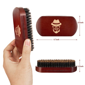 Sosoon Beard Brush close-up of bristles