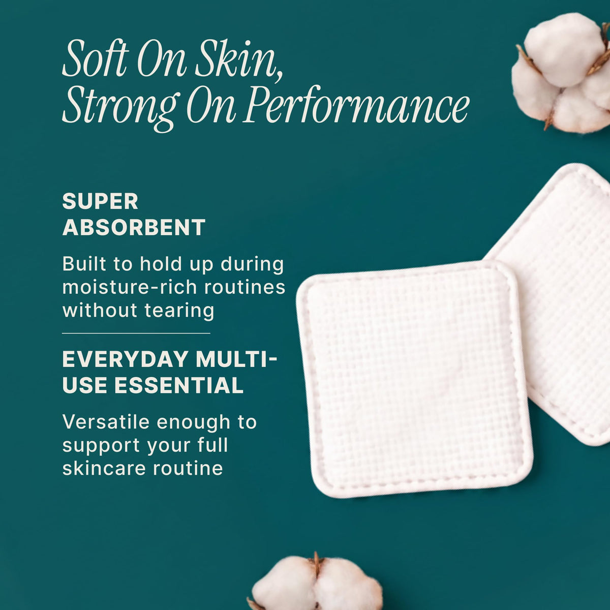 SOULSATION Extra Large Face Pads packaging side view
