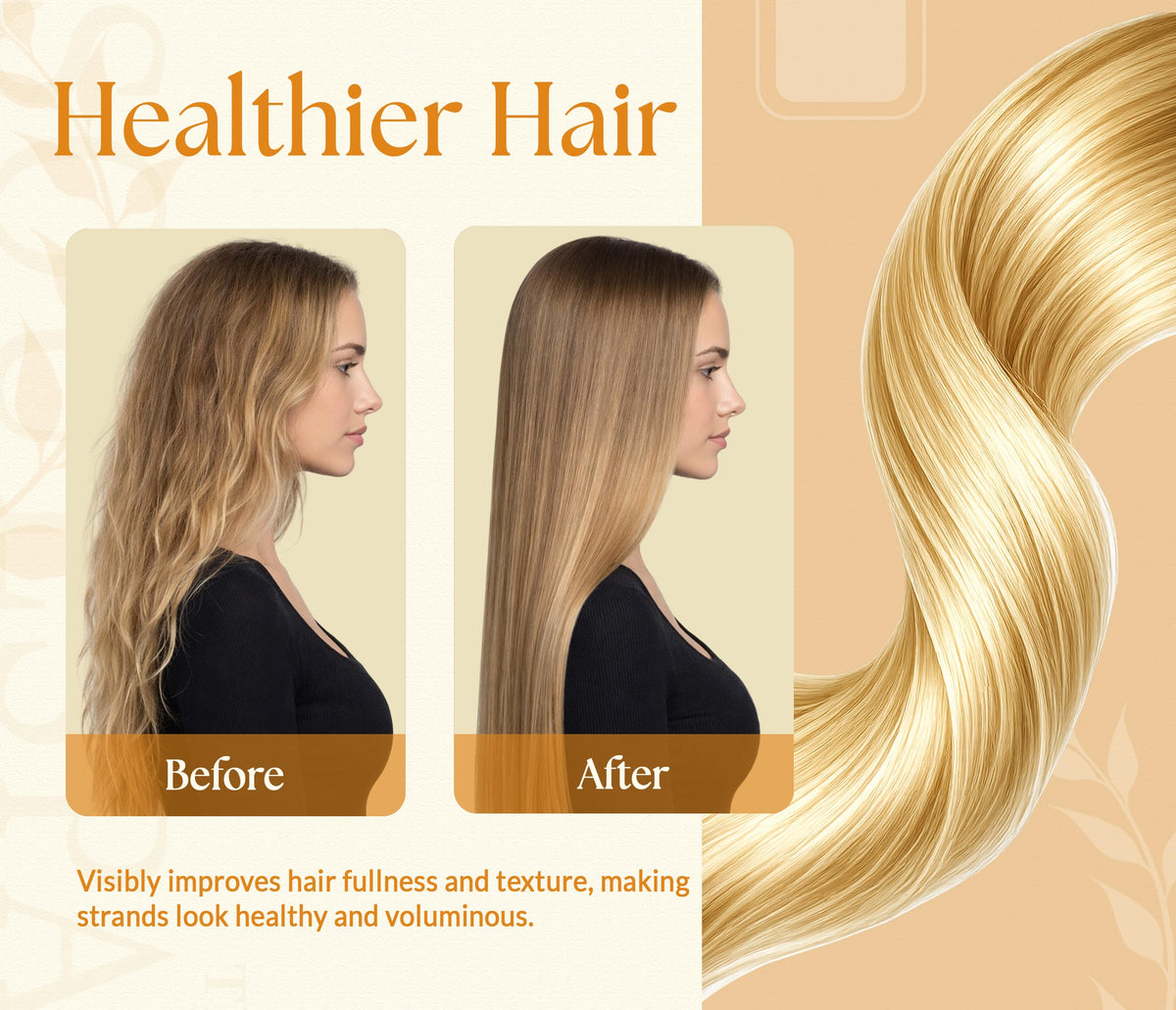 SOULSPA PURE Biotin Conditioner bottle side view