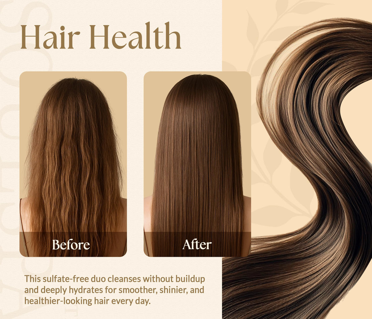 SOULSPA PURE Biotin Rice Water Conditioner back view