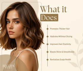 SOULSPA PURE Biotin Rice Water Shampoo and Conditioner set