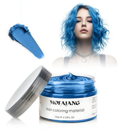 SOVONCARE Blue Hair Color Wax 4.23 oz front view