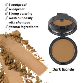 SOVONCARE Hairline Powder before and after application
