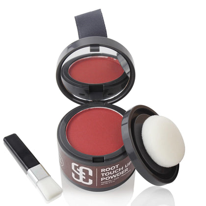 SOVONCARE Hairline Powder Red front view with applicator