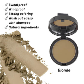 SOVONCARE Hairline Powder showing natural colour blend