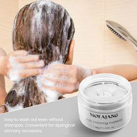 SOVONCARE White Hair Colour Wax used at a party