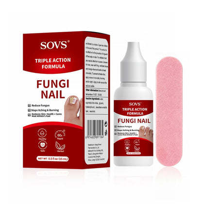 SOVS Toenail front view with packaging