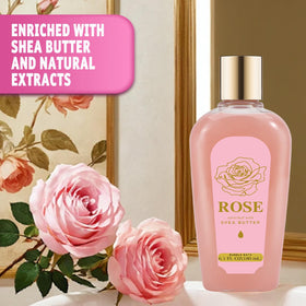 Spa Luxetique bath bomb and bubble bath lotion