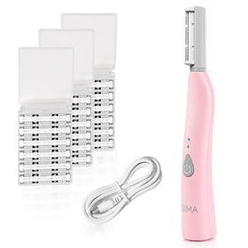 SPA SCIENCES SIMA Dermaplane Razor front view with USB charging port