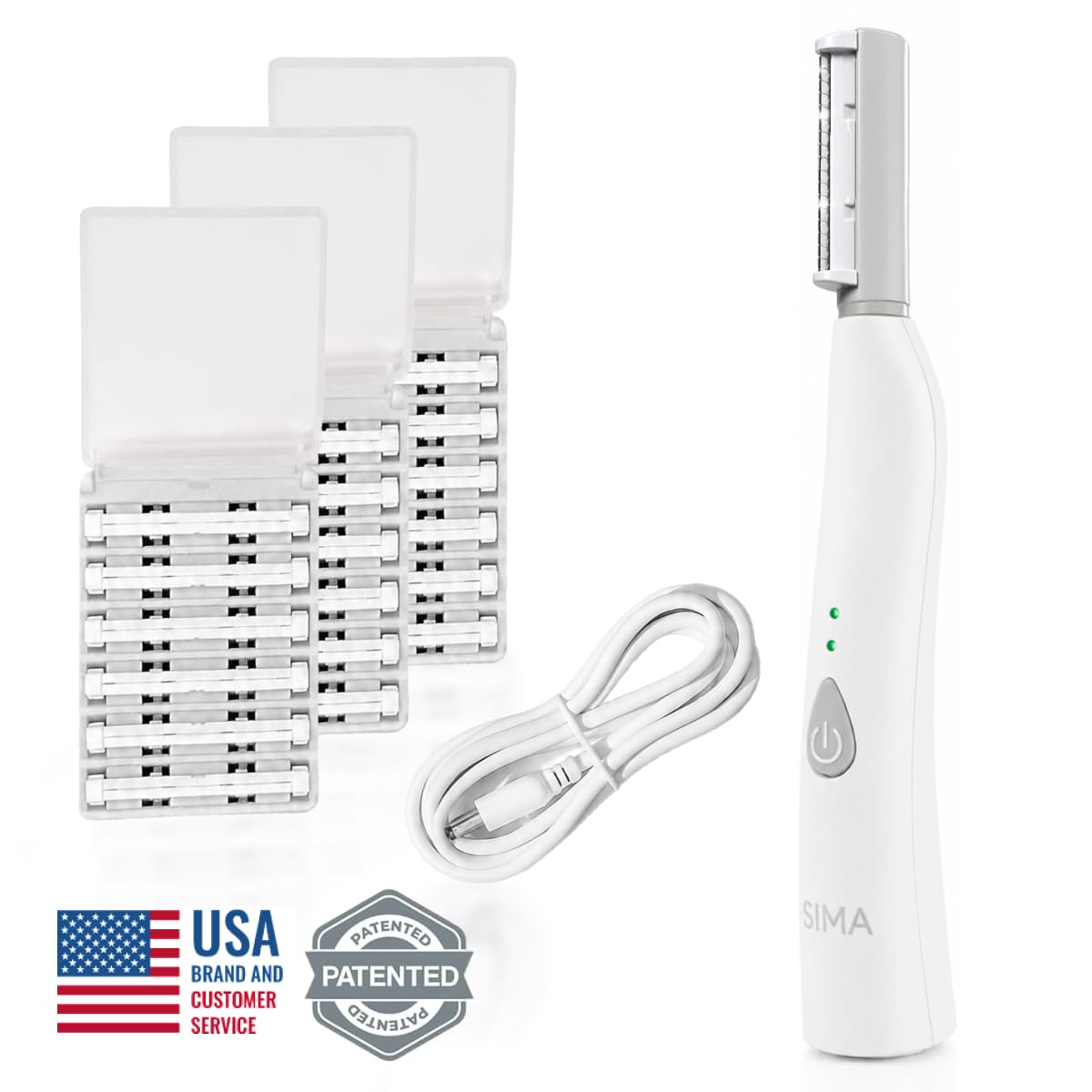 SPA SCIENCES SIMA Dermaplane Razor with 19 dermaplaning blades