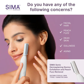 SPA SCIENCES SIMA Dermaplane Razor with charging cable