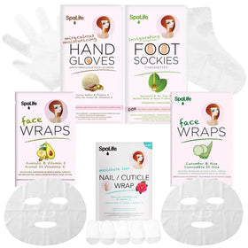 SpaLife 10 Piece Korean Face Mask Set packaging front view