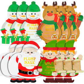 SpaLife Christmas Face Mask Bundle packaging front view