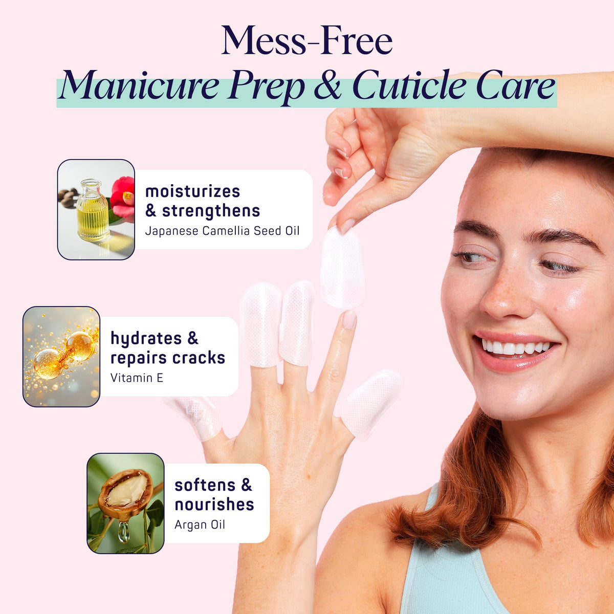 SpaLife cuticle repair finger wraps