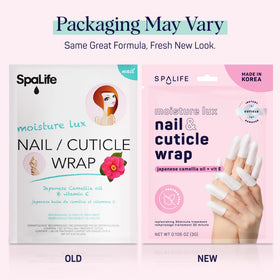 SpaLife Nail Cuticle Wraps displayed with individual wraps