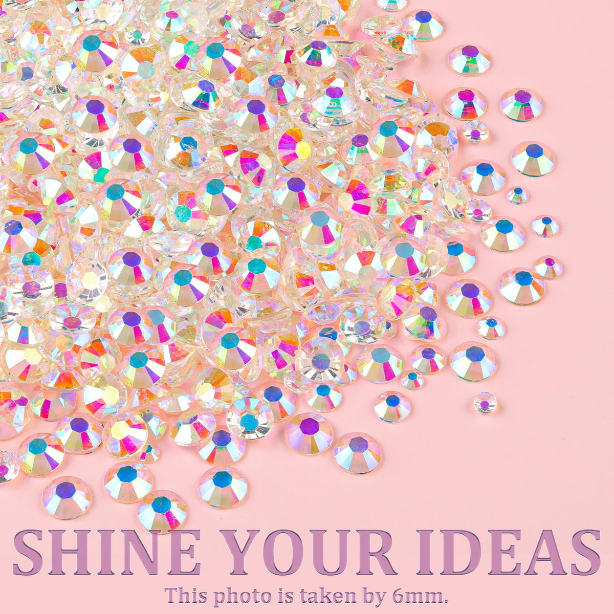 Sparkling TINKRSTUFF rhinestones on a phone case