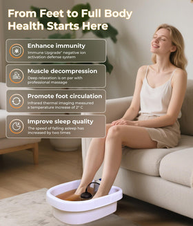SPATOES Ionic Foot Detox Machine 3.0 control panel close-up