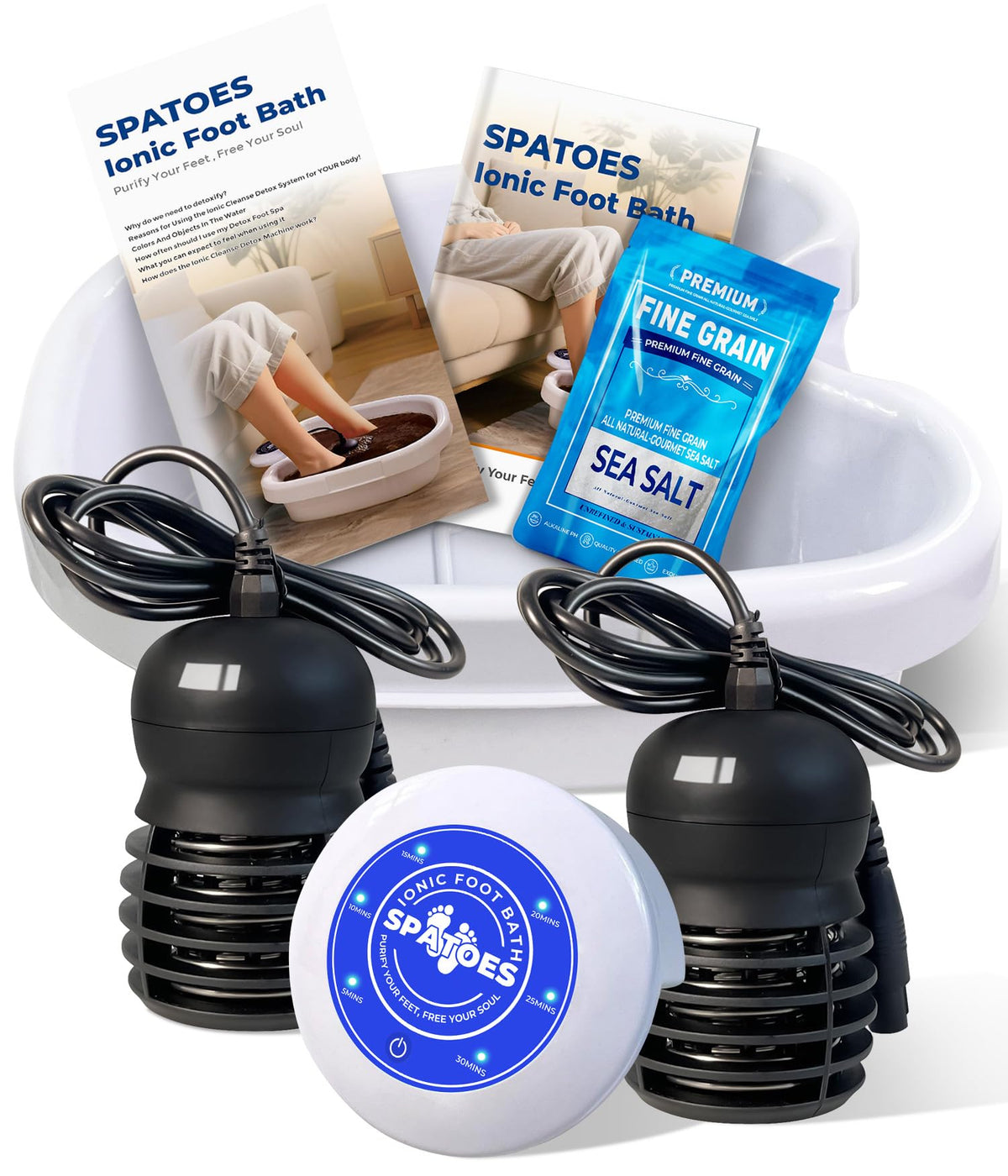 SPATOES Ionic Foot Detox Machine 3.0 front view