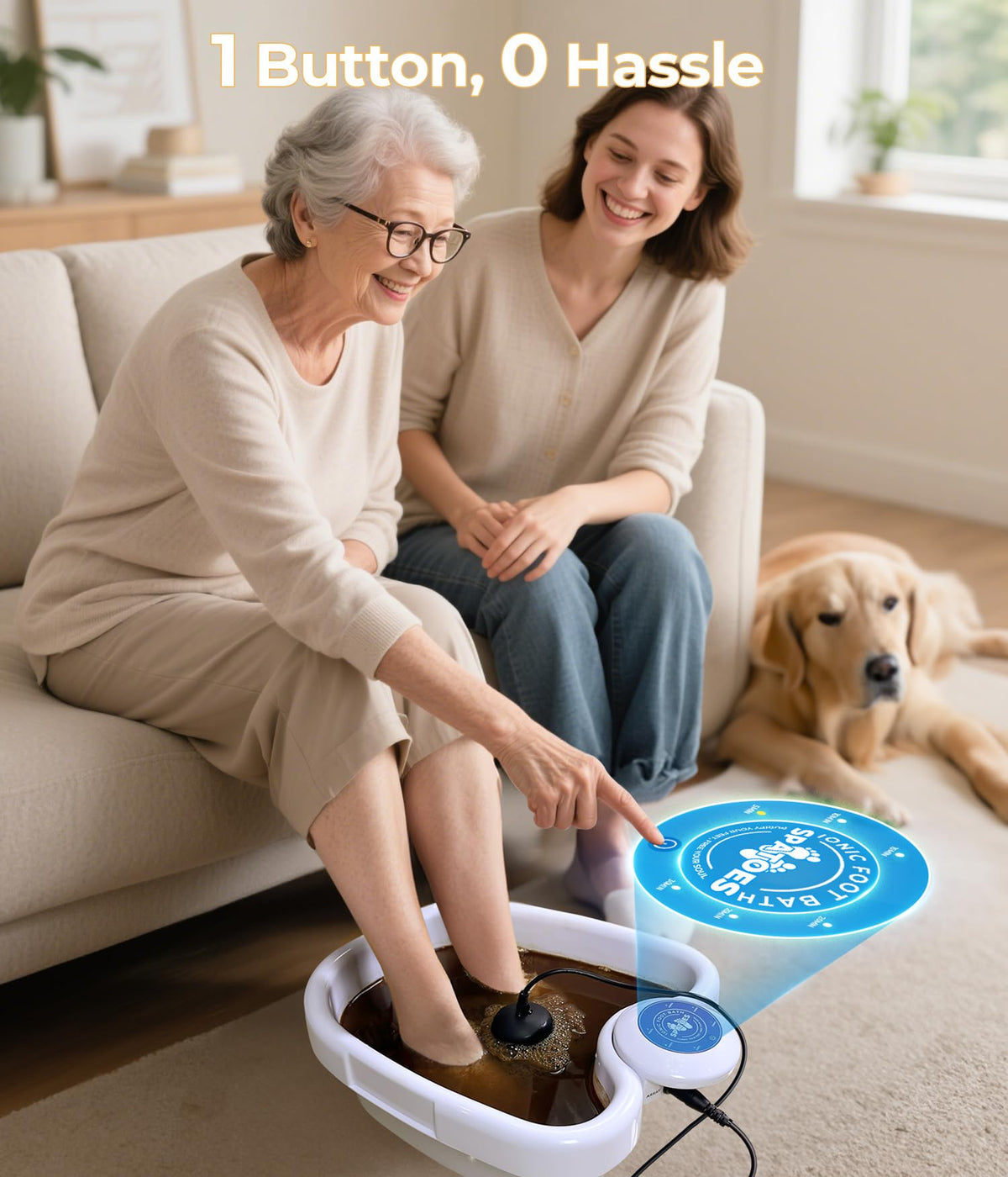 SPATOES Ionic Foot Detox Machine 3.0 luxury gift box