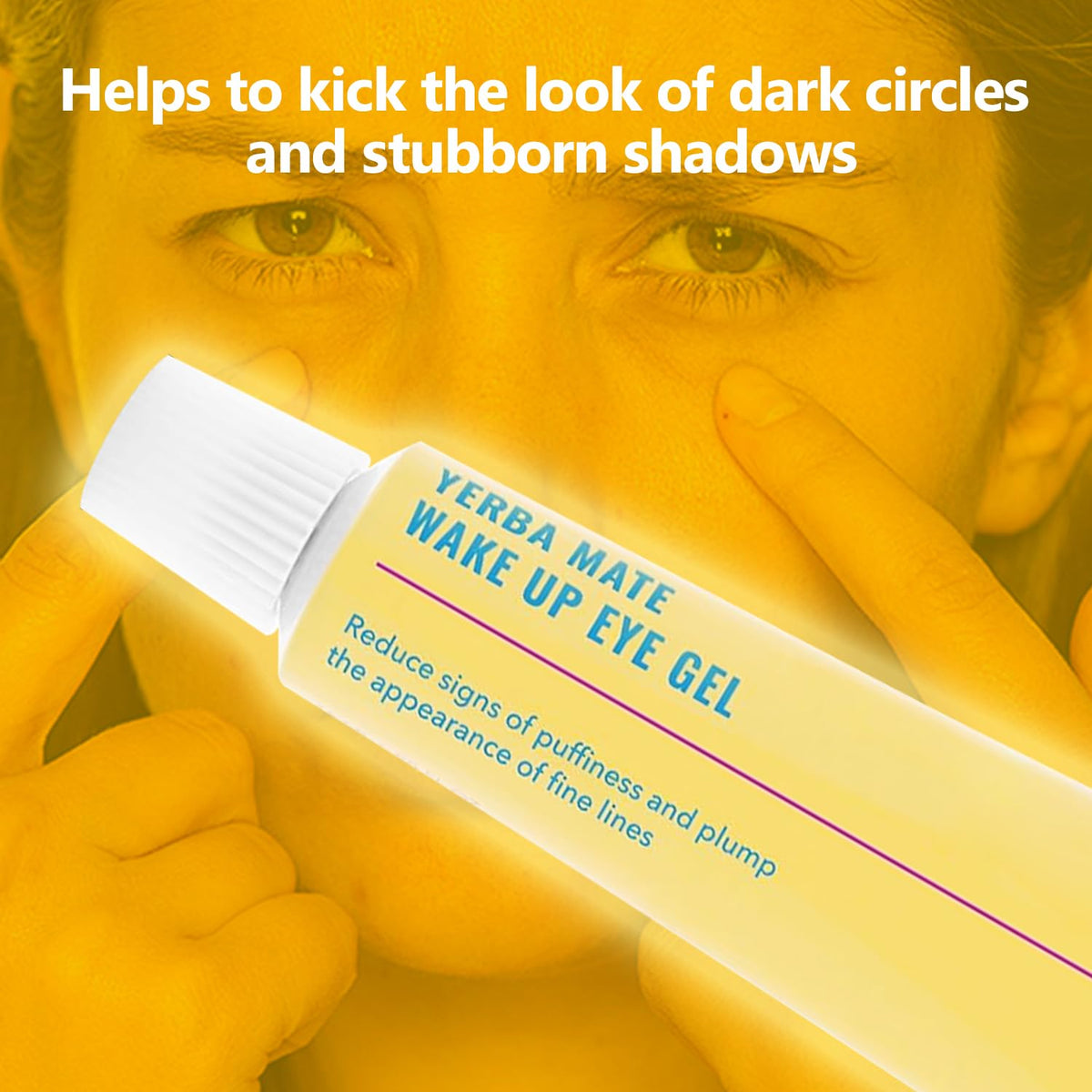 SPChannel Wake Up Eye Gel 0.5 Fl Oz with ingredients list