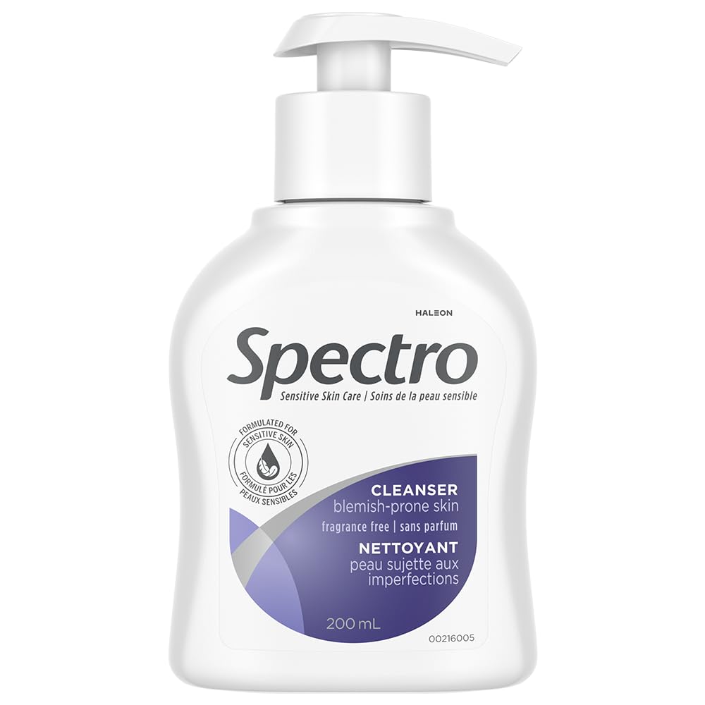 Spectro Cleanser Fragrance Free 200ml front view