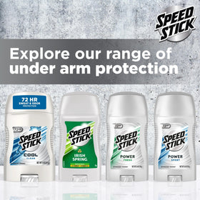 Speed Stick Power Antiperspirant Deodorant four-pack arrangement