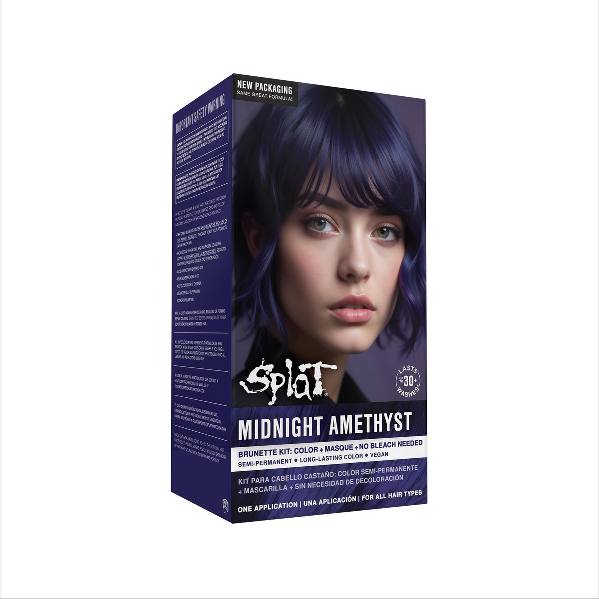 Splat Midnight Amethyst Hair Dye Kit packaging