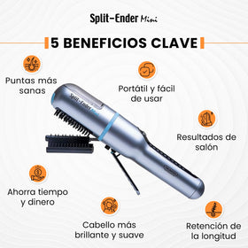 Split-Ender Mini cordless split end hair trimmer with instruction manual