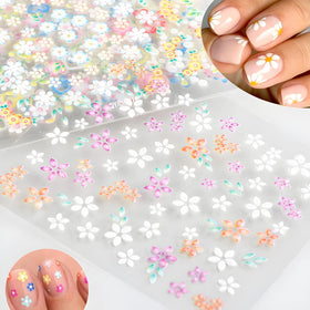 SPLOCUDU nail stickers featuring heart and butterfly designs