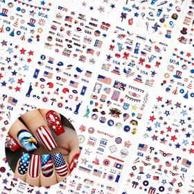 SPLOCUDU nail stickers in packaging showing various designs