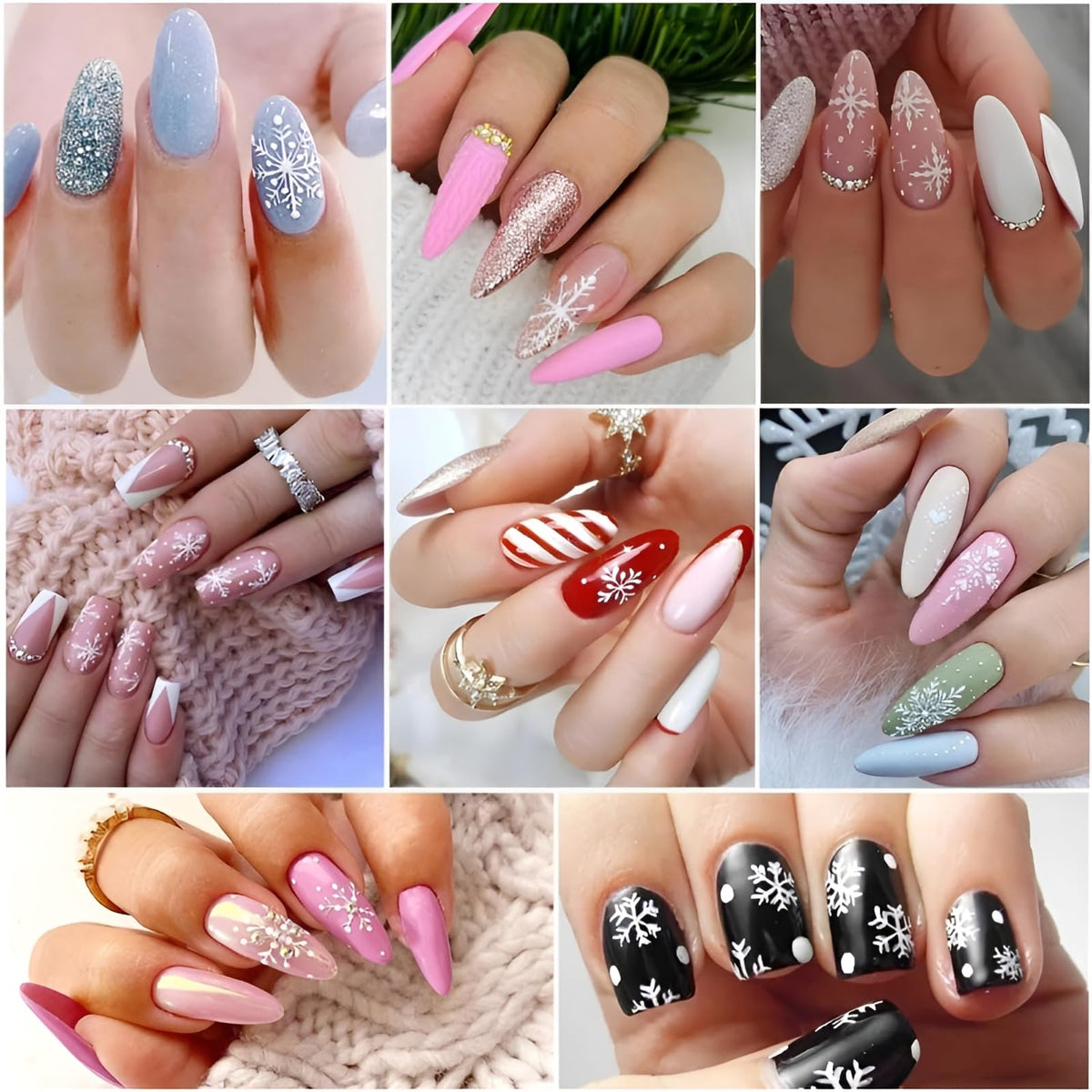SPLOCUDU nail stickers in packaging showing various designs