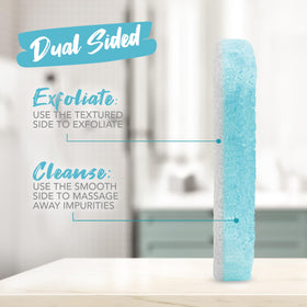 Spongeables Pedi Scrub Foot Exfoliating Sponge lifestyle scene