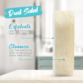 Spongeables Pedi Scrub Foot Exfoliating Sponge with olive oil and Vitamin E
